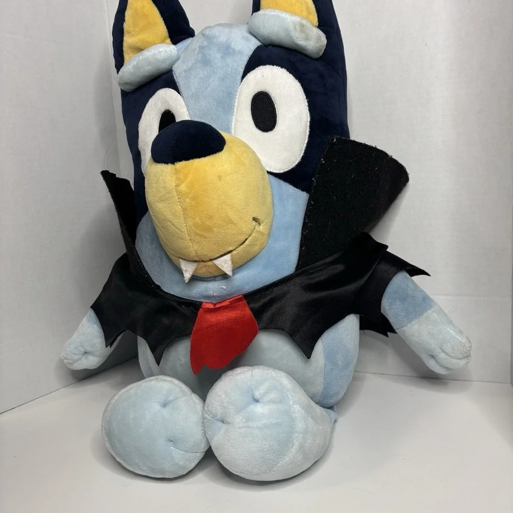 Bluey Vampire Jumbo Halloween Large Plush 24